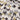 Maki Geometric Elegance - Gold, Gray, Dark Gray, Cream & Silver Wallpaper