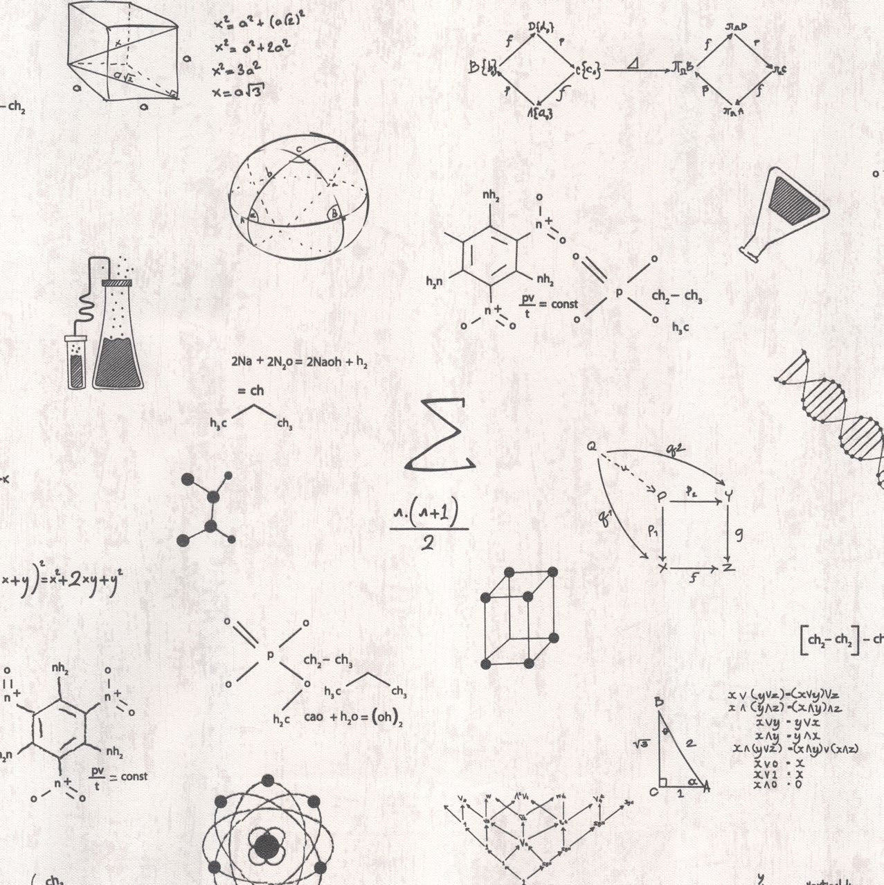 Define Science Pattern Junior Wallpaper with Science Patterns Wallpaper – Pannello