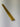 Aluminum "T" Profile -Gold